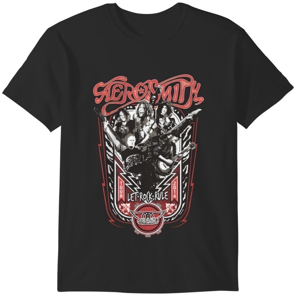 Aerosmith Rock Band Music Vintage Icon Unisex Concert Fan Graphic T-Shirt